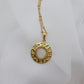 Vintage Gold Plated Necklace – Titanium Steel Pendant-สร้อยคอชุบทองวินเทจ – จี้สแตนเลสไทเทเนียม