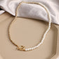 Double OT Chain Pendant Necklace – Layered European Style - สร้อยคอจี้โซ่คู่ สไตล์ยุโรปสุดหรู